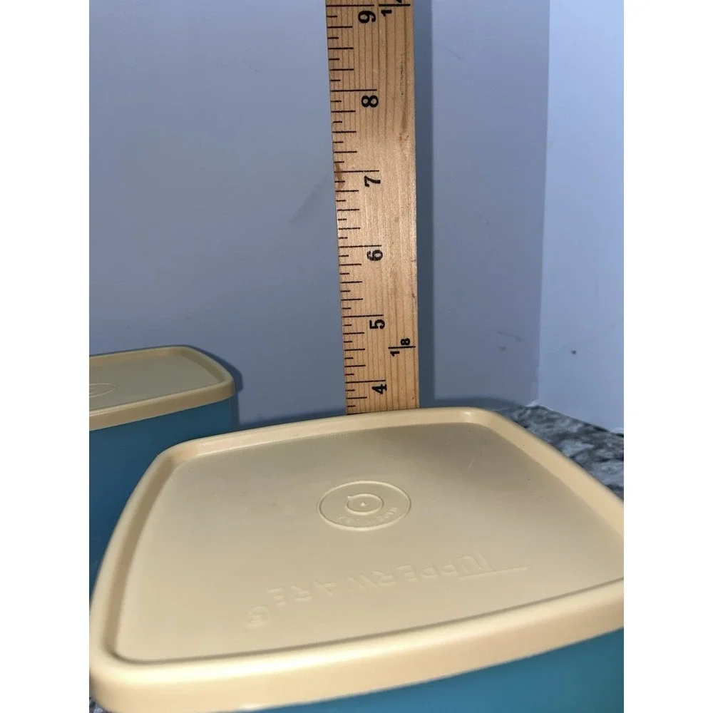 Vintage Tupperware Storage Freezer Containers 4 Bowls With Lids